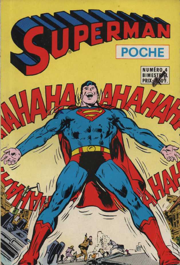 Scan de la Couverture Superman Poche n 4
